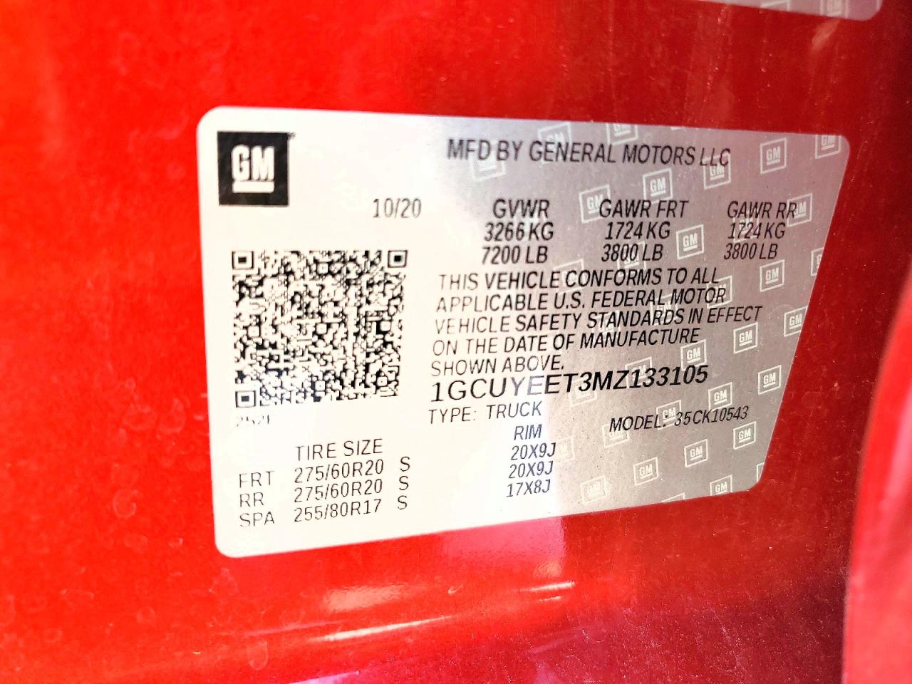 2021 CHEVROLET SILVERADO K1500 RST photo 37