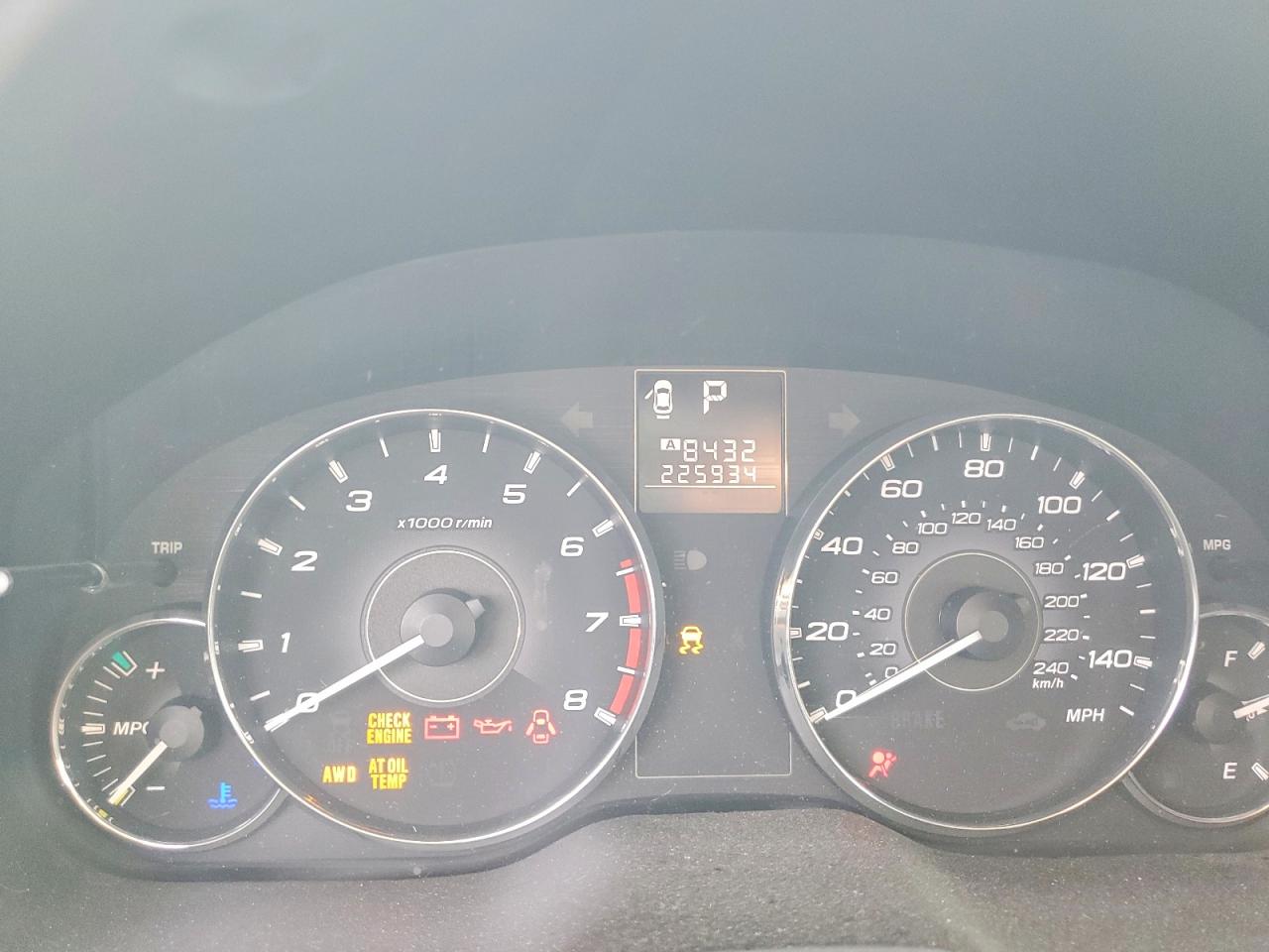 2011 SUBARU LEGACY 2.5I photo 9