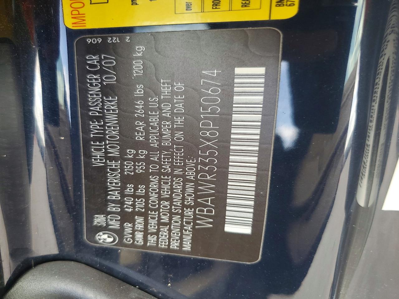 2008 BMW 328 I SULEV photo 34