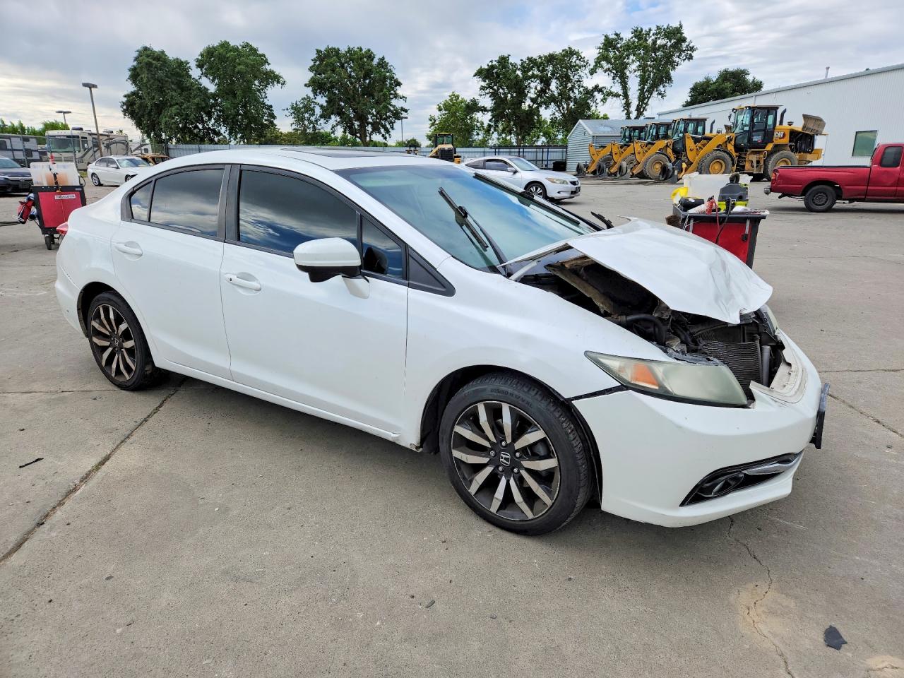 2015 HONDA CIVIC EXL photo 4