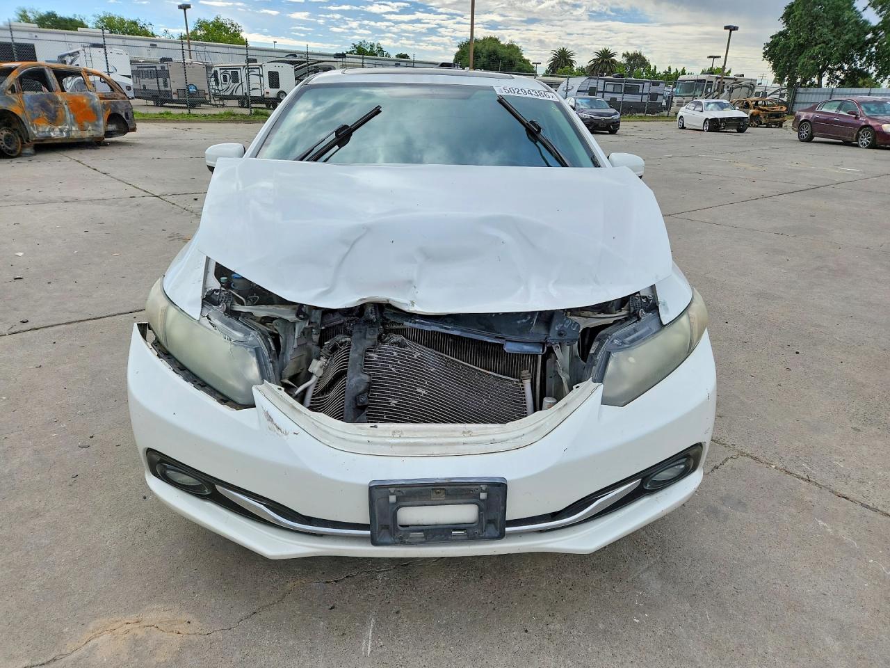 2015 HONDA CIVIC EXL photo 5