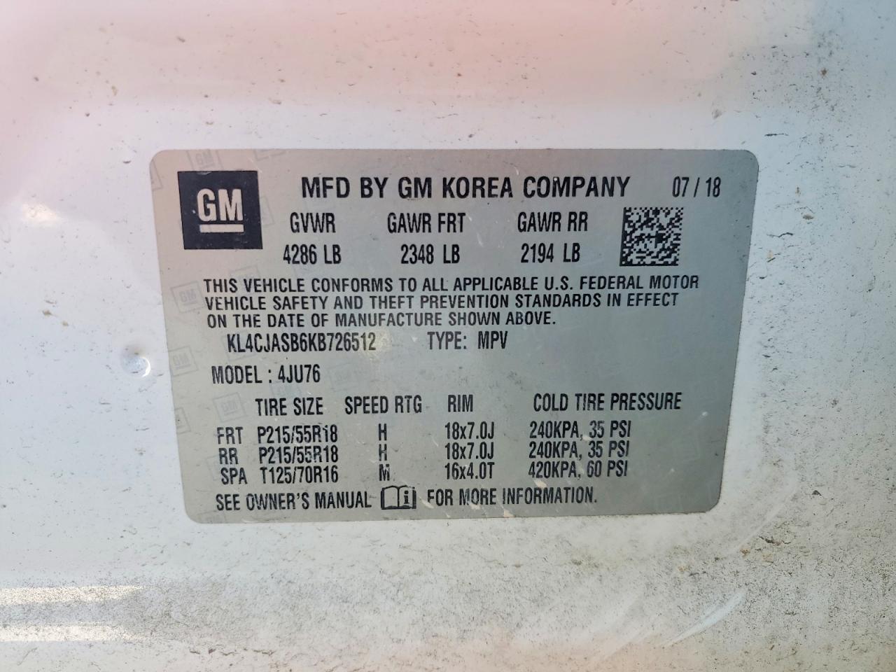 2019 BUICK ENCORE PREFERRED photo 27