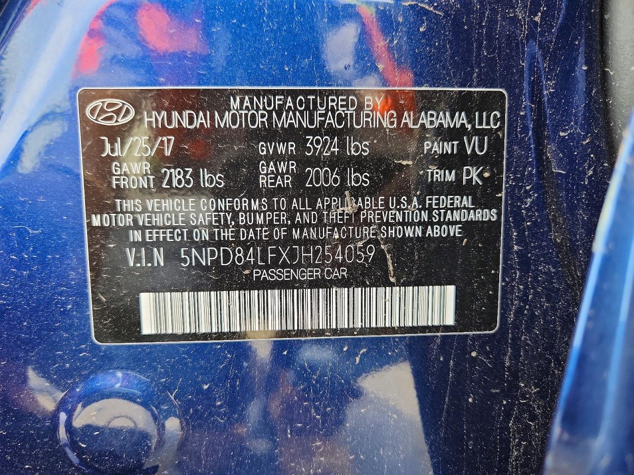 2018 HYUNDAI ELANTRA SEL photo 37