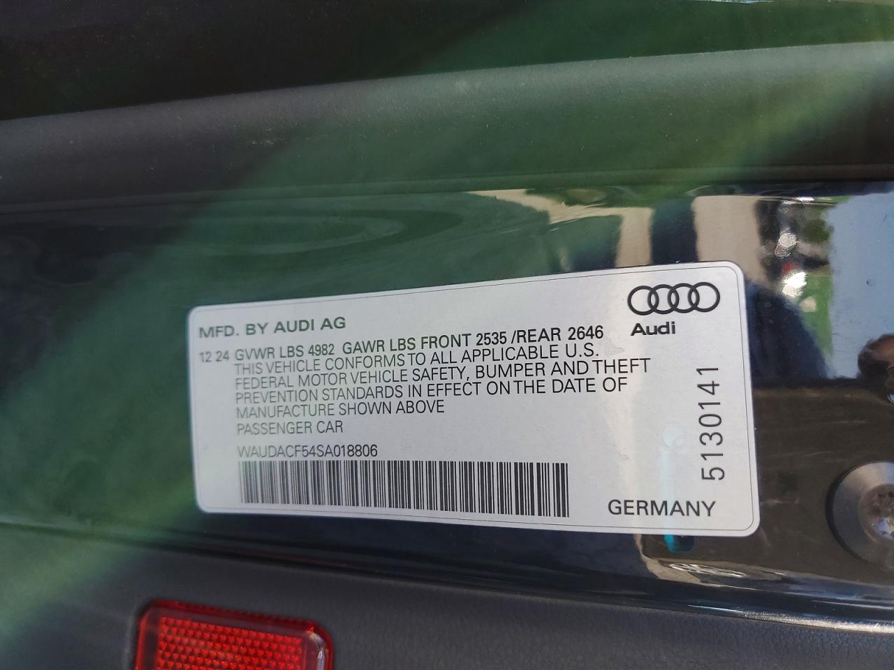 2025 AUDI A5 PREMIUM 45 photo 25