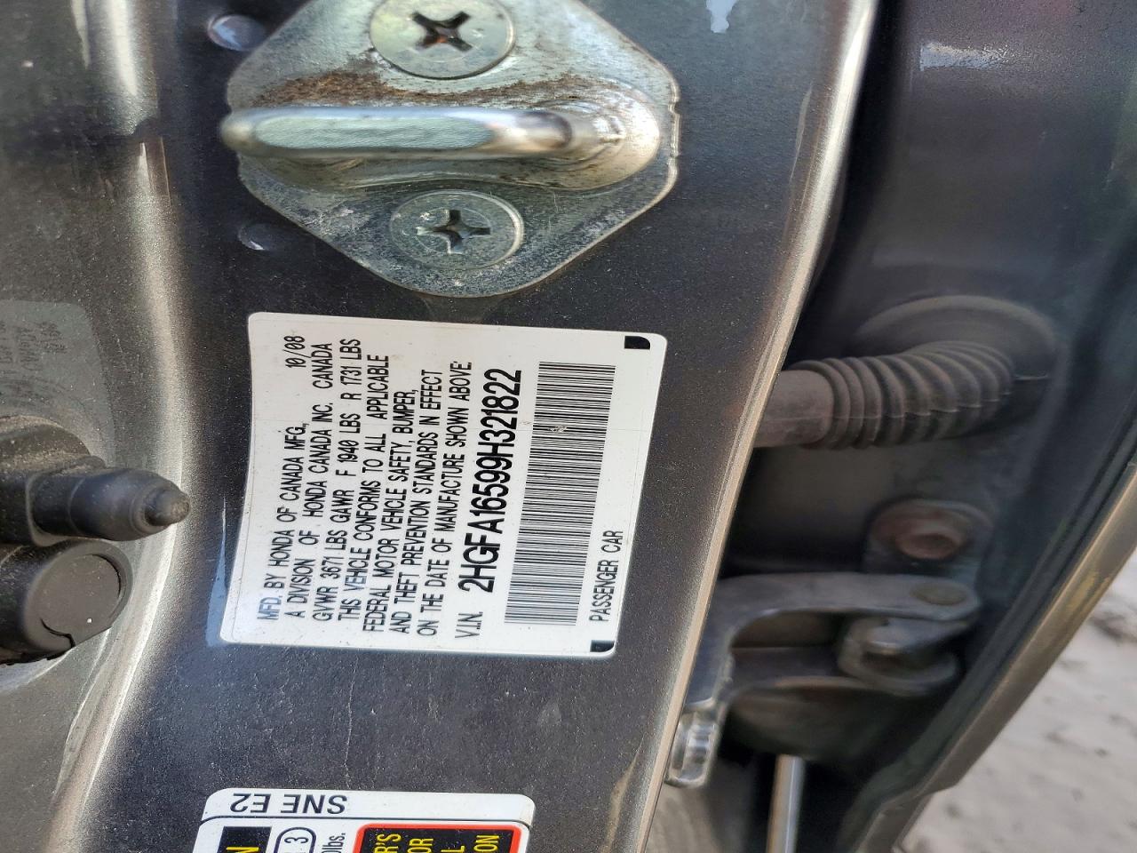 2009 HONDA CIVIC LX photo 34
