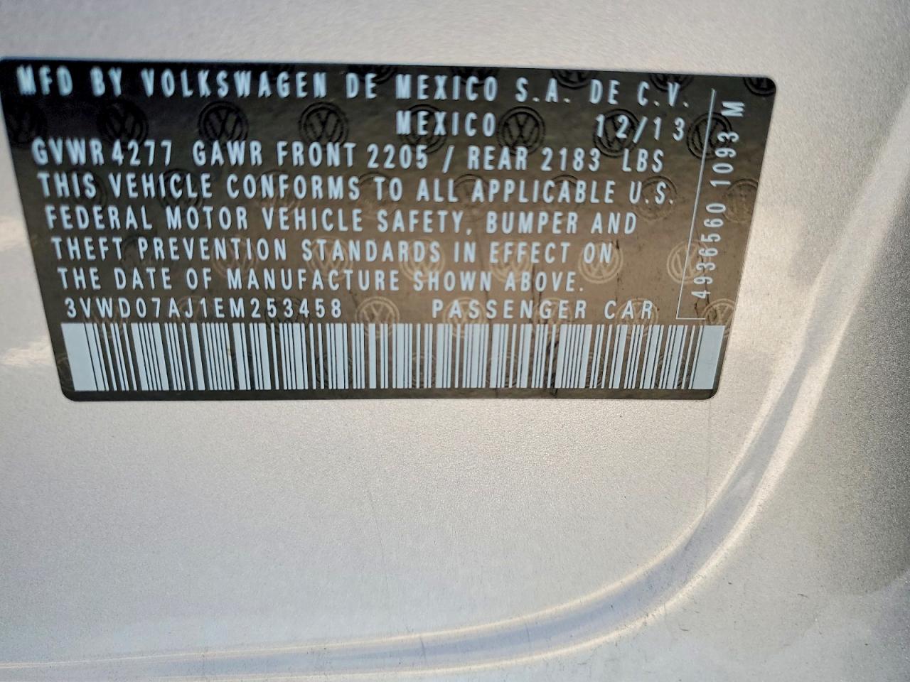 2014 VOLKSWAGEN JETTA SE photo 23
