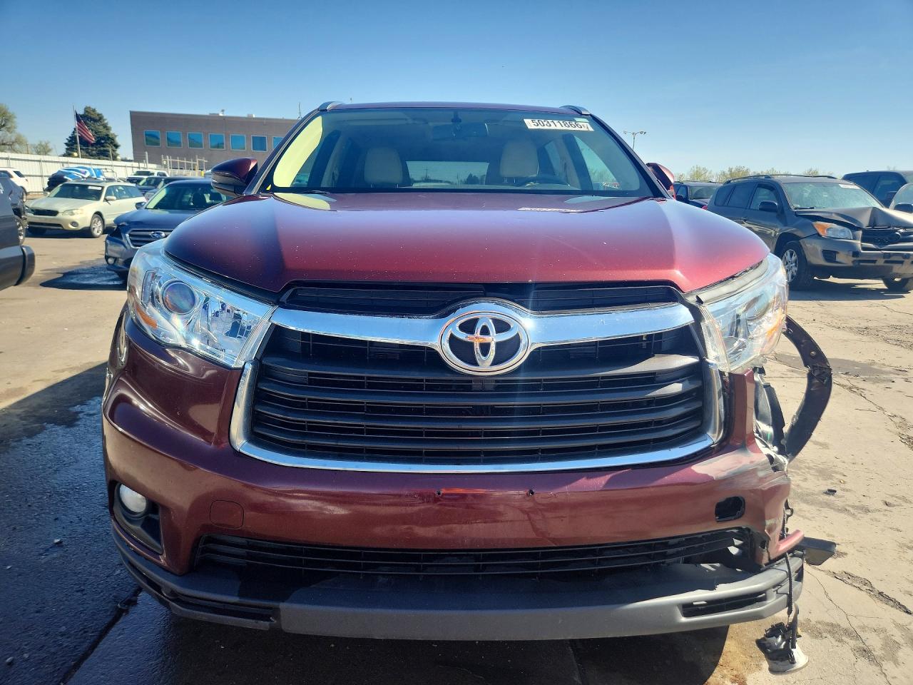 2014 TOYOTA HIGHLANDER XLE photo 13