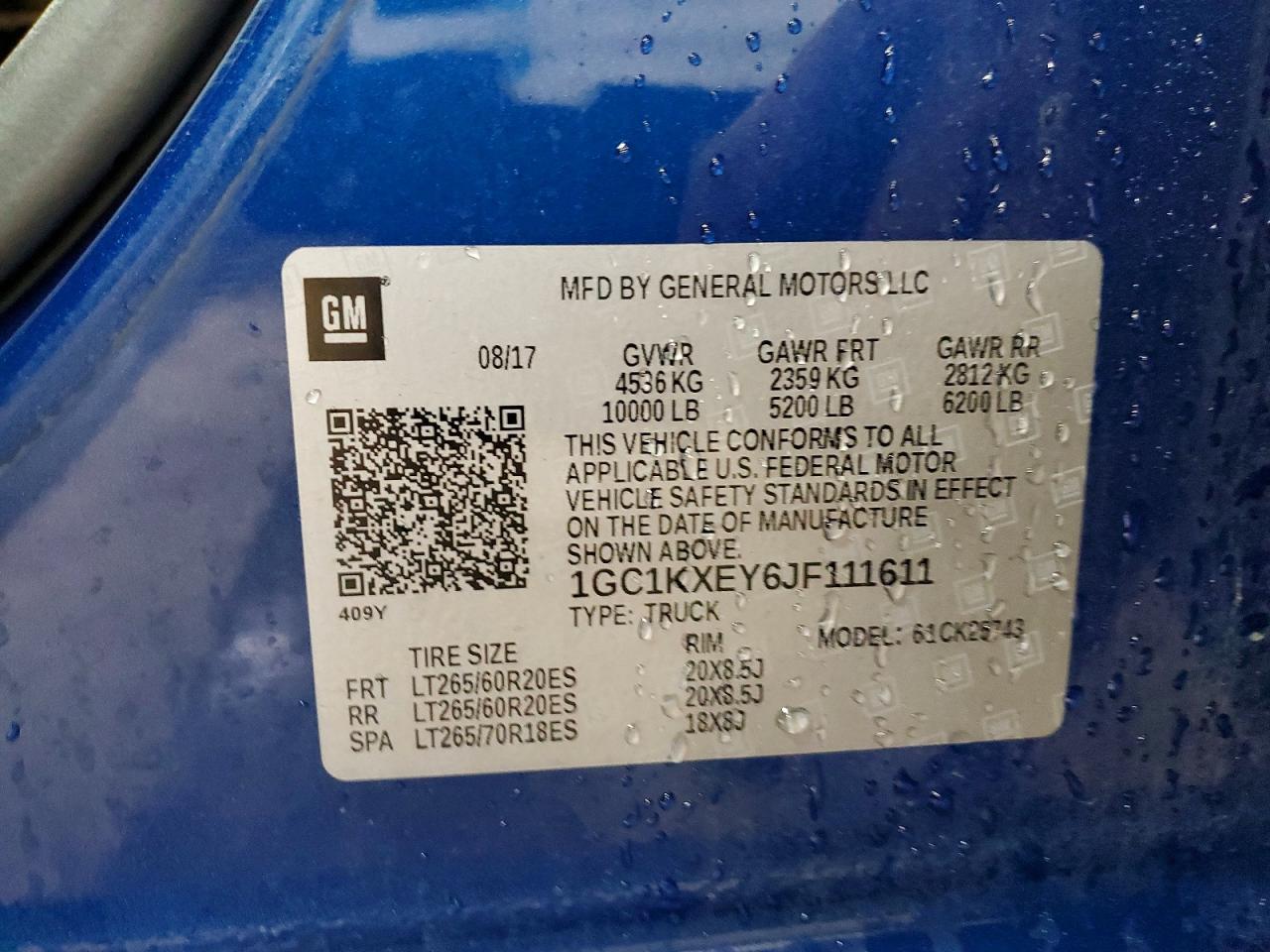 2018 CHEVROLET SILVERADO K2500 HIGH COUNTRY photo 34