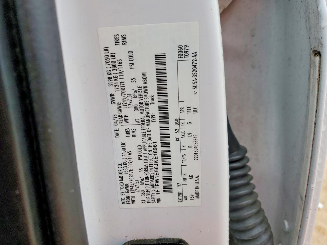 2018 FORD F150 photo 23