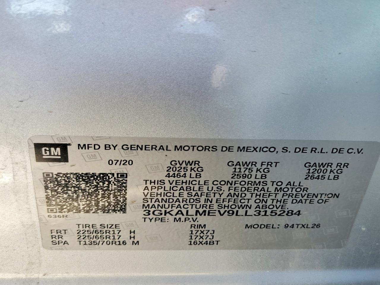 2020 GMC TERRAIN SLE photo 40