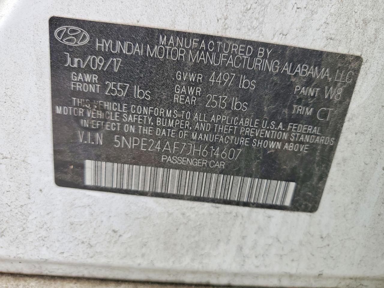 2018 HYUNDAI SONATA SE photo 34