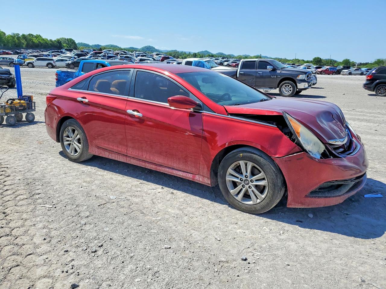 2014 HYUNDAI SONATA GLS photo 7