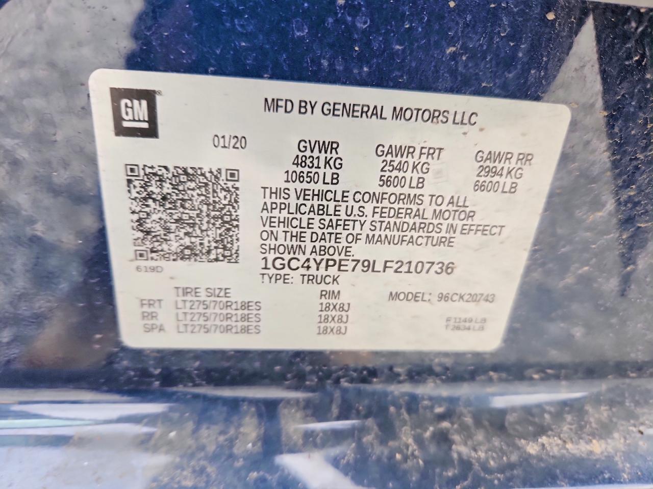 2020 CHEVROLET SILVERADO K2500 HEAVY DUTY LTZ photo 23
