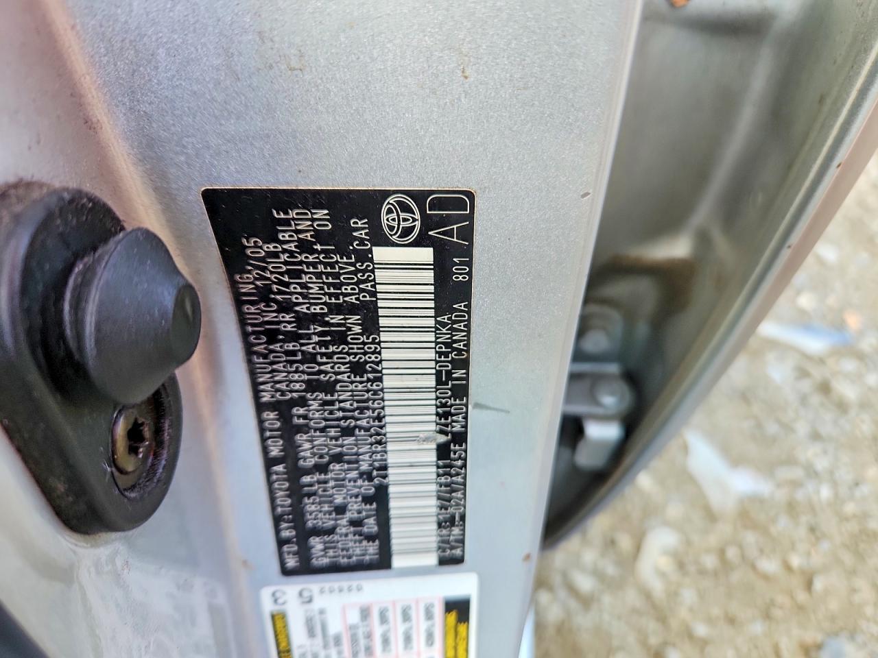 2006 TOYOTA COROLLA LE photo 23