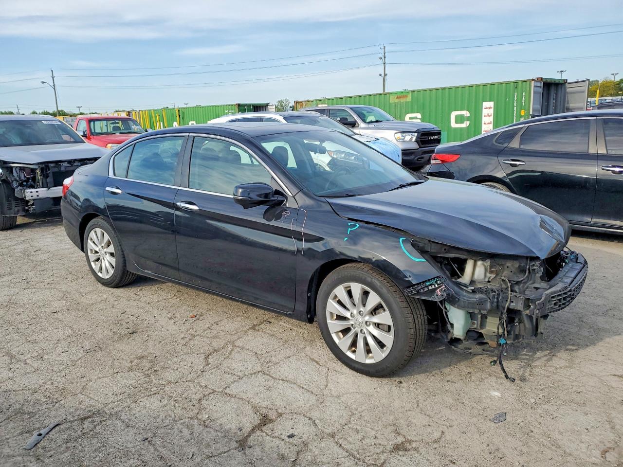 2014 HONDA ACCORD EX photo 7