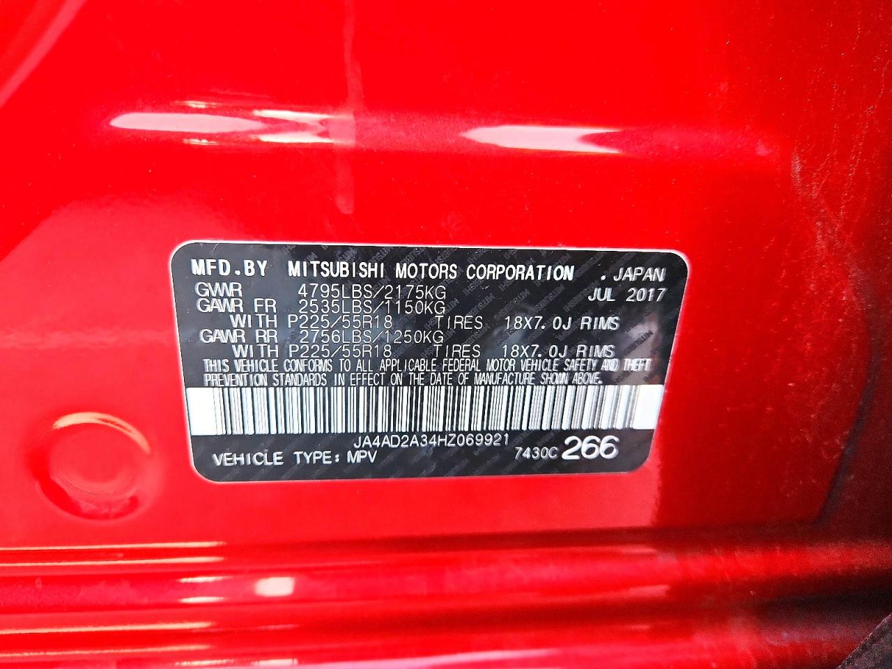2017 MITSUBISHI OUTLANDER ES photo 25