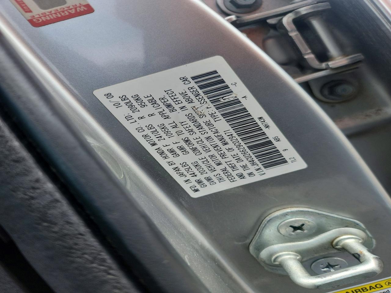 2009 ACURA TSX photo 12