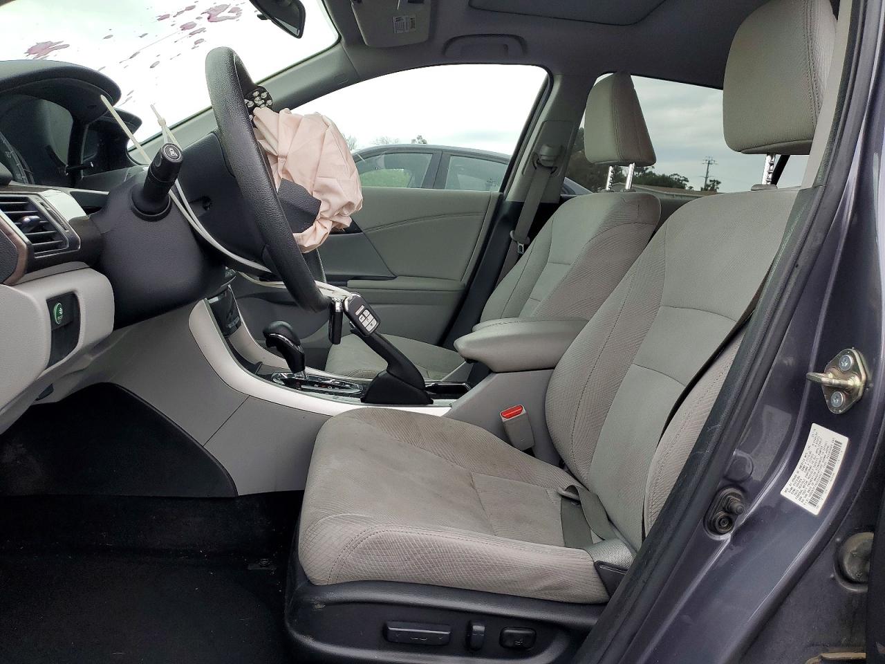 2016 HONDA ACCORD EX photo 7