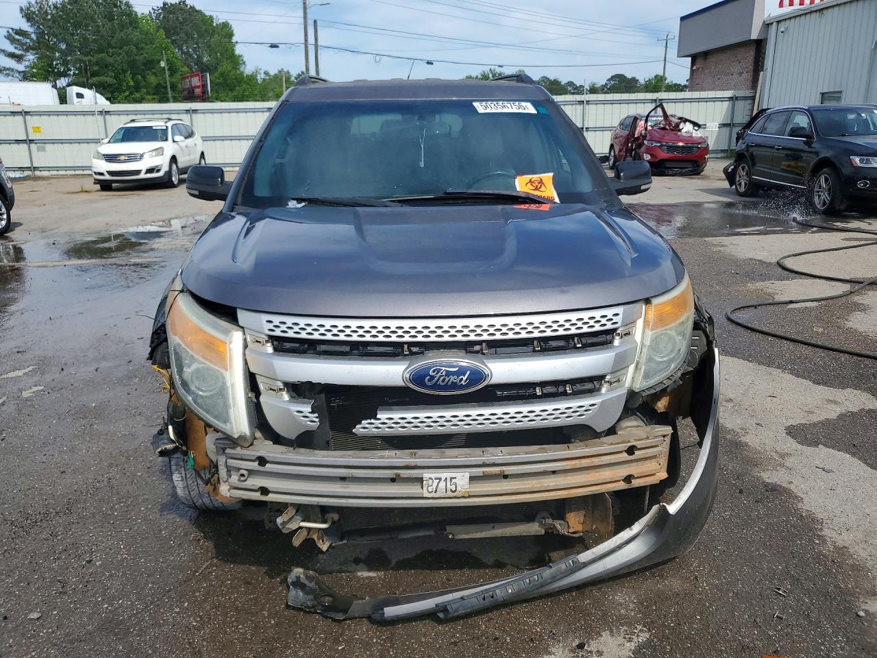 2013 FORD EXPLORER XLT photo 5
