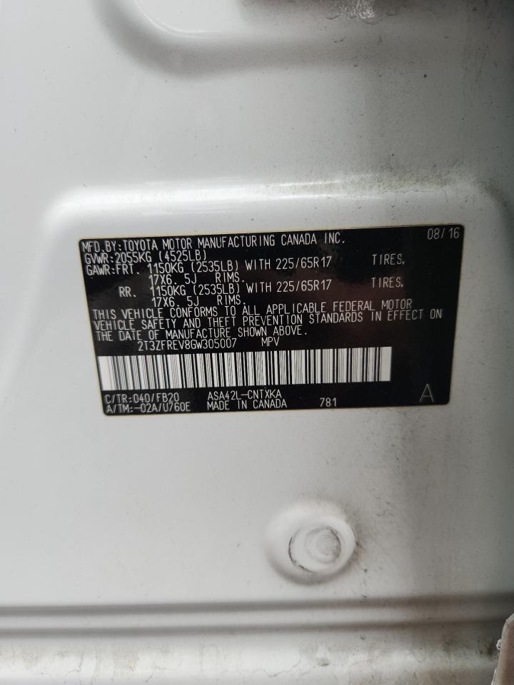 2016 TOYOTA RAV4 LE photo 37