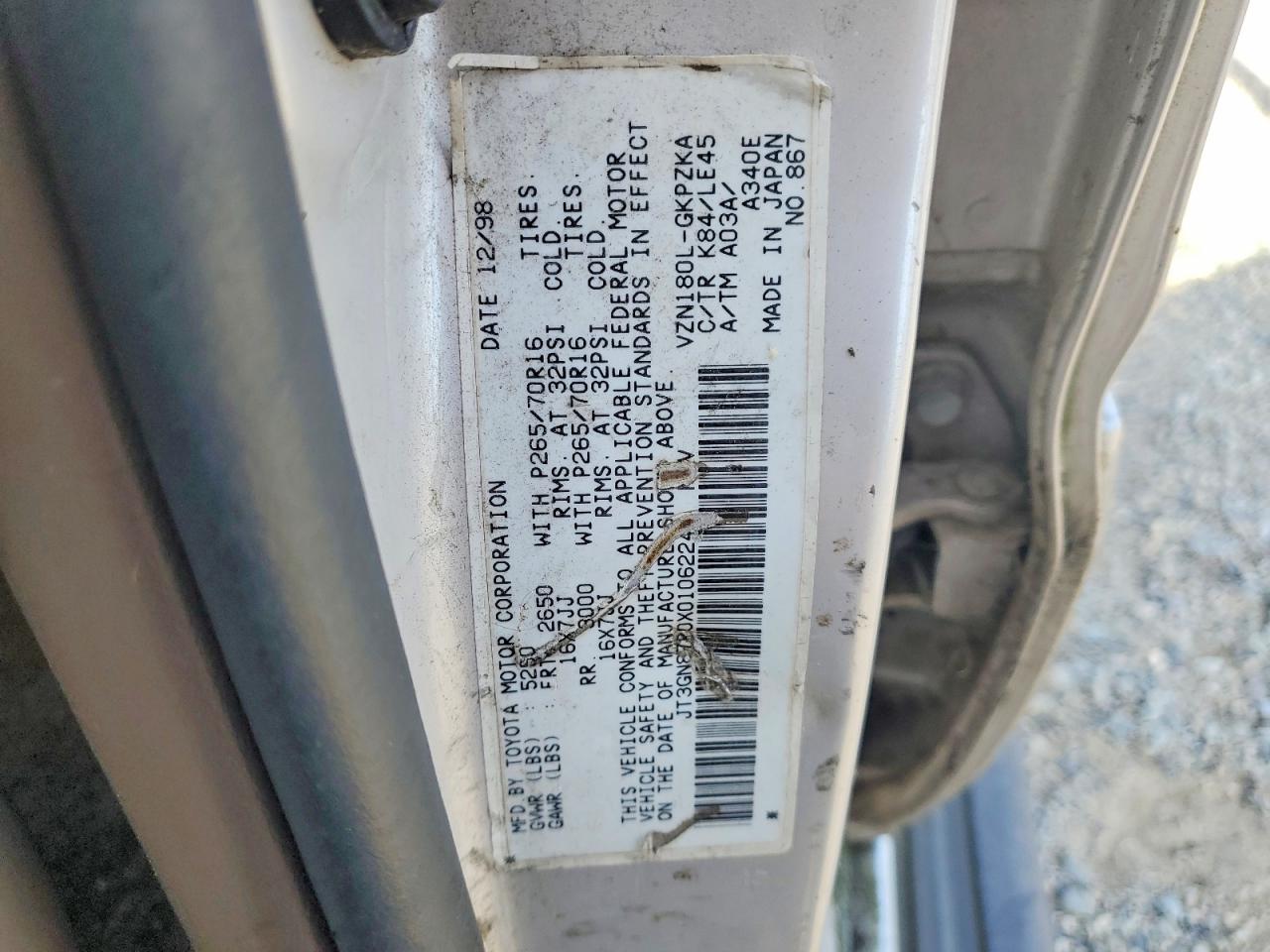 1999 TOYOTA 4RUNNER LIMITED photo 37