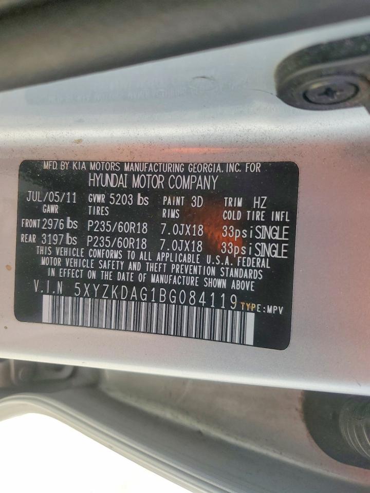 2011 HYUNDAI SANTA FE LIMITED photo 25