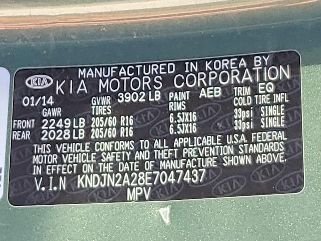 2014 KIA SOUL photo 25