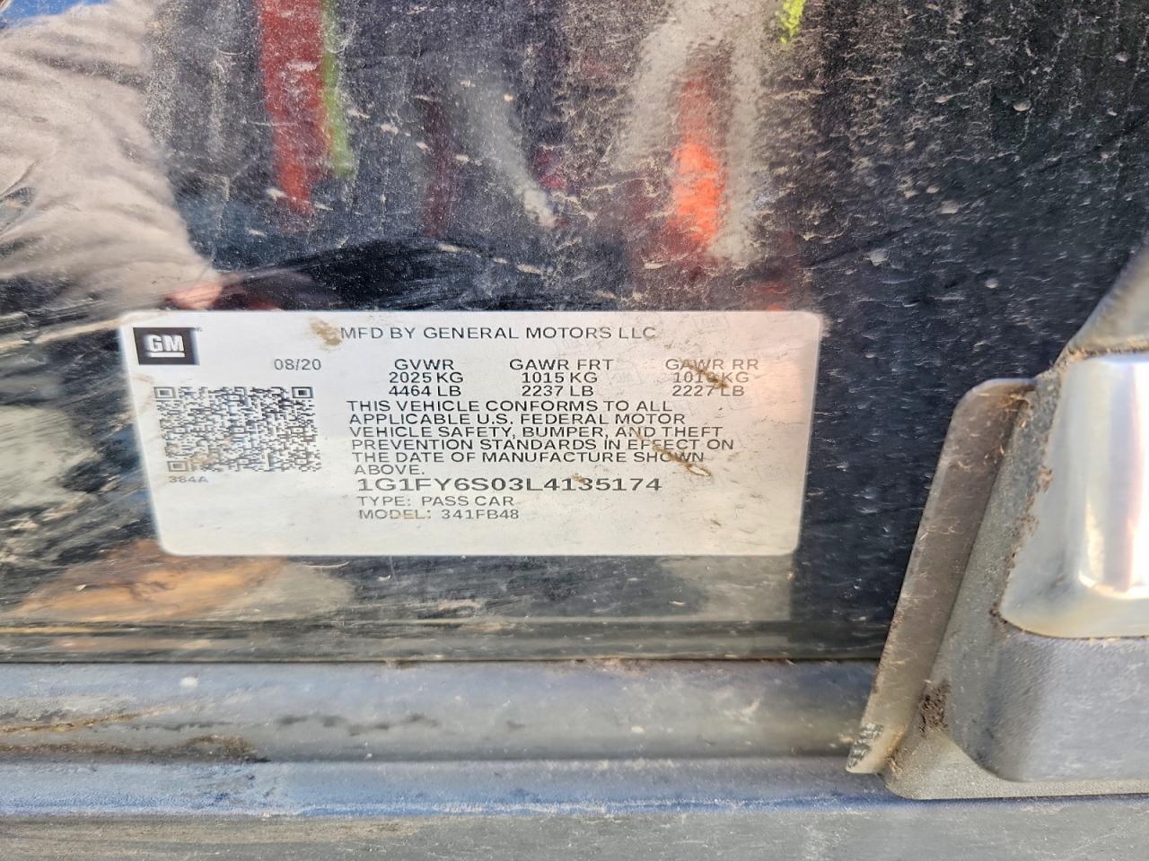 2020 CHEVROLET BOLT EV LT photo 12