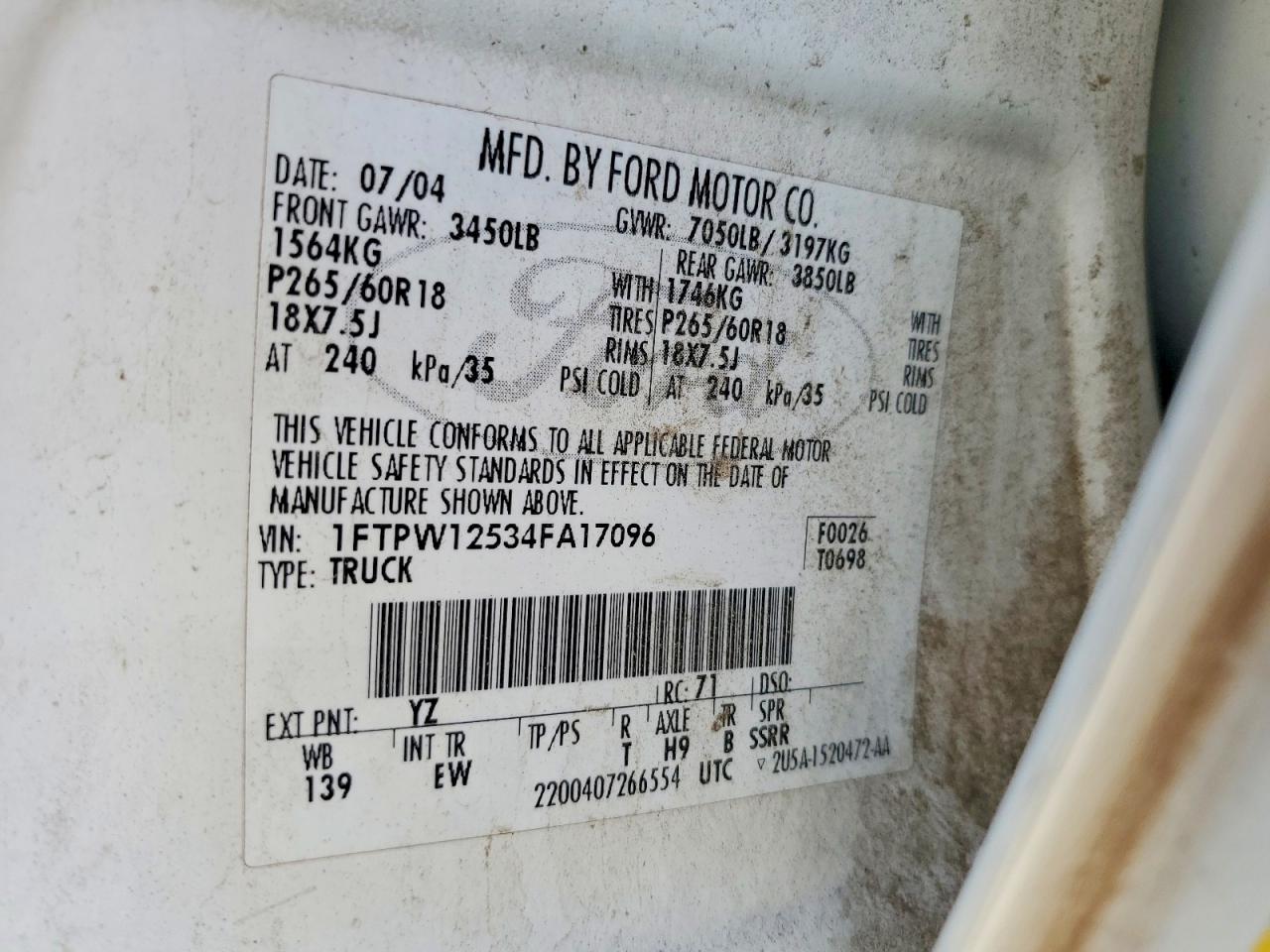 2004 FORD F150 SUPERCREW photo 23