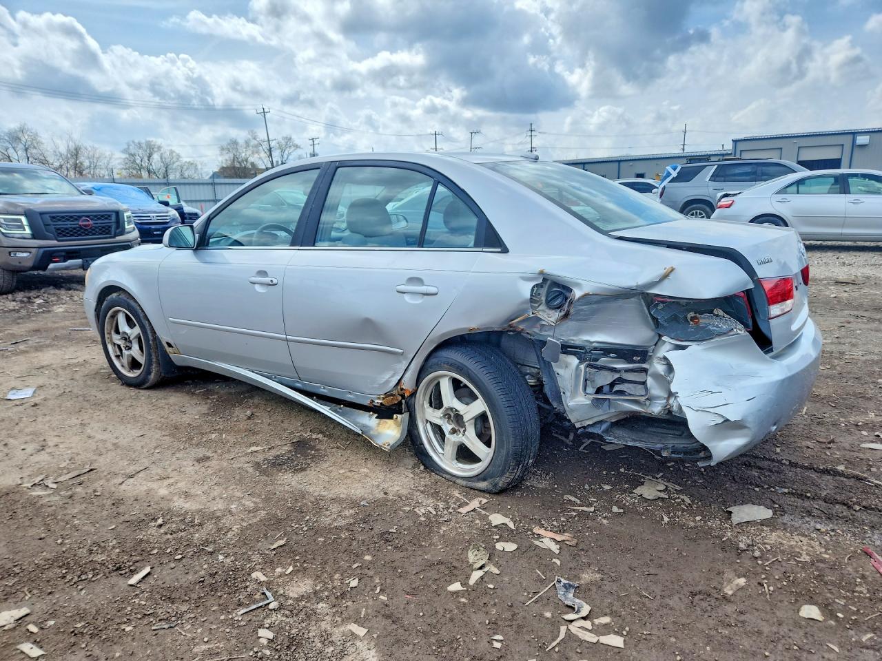 2008 HYUNDAI SONATA GLS photo 4