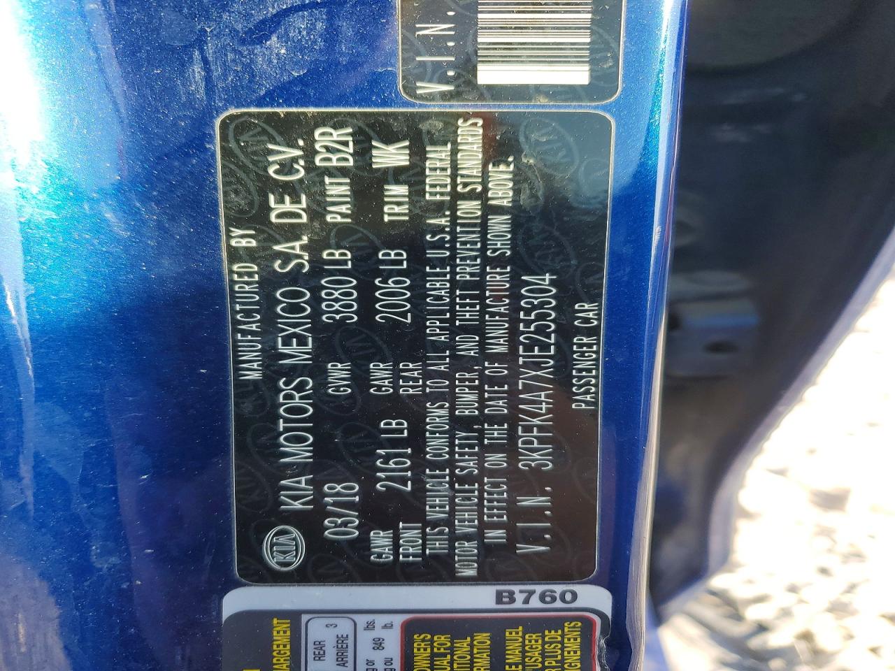 2018 KIA FORTE LX photo 23