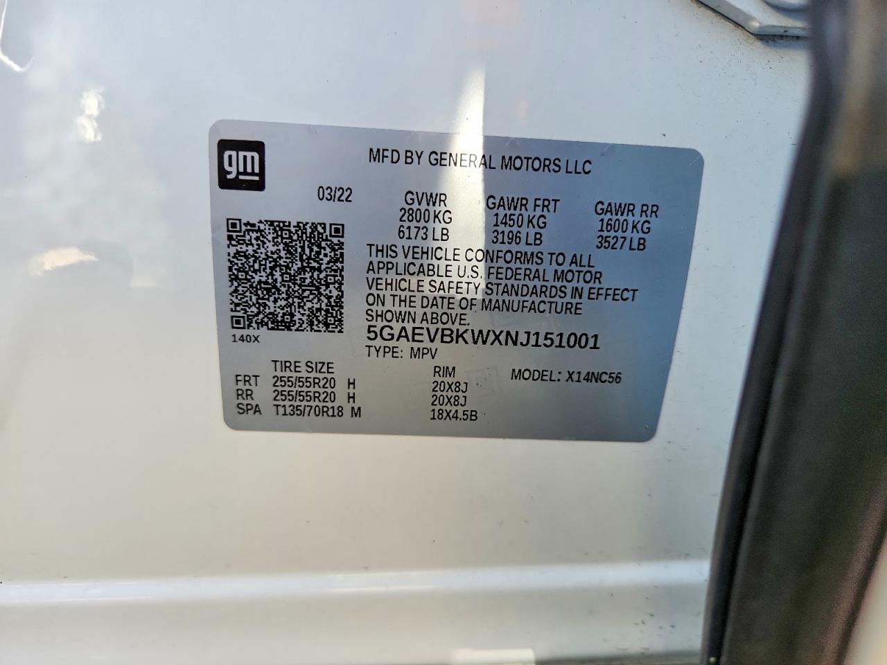 2022 BUICK ENCLAVE PREMIUM photo 37
