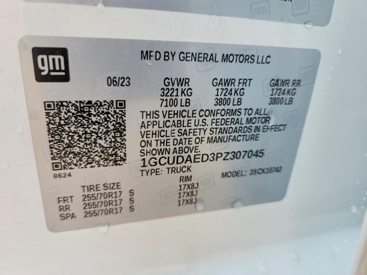 2023 CHEVROLET SILVERADO K1500 photo 23