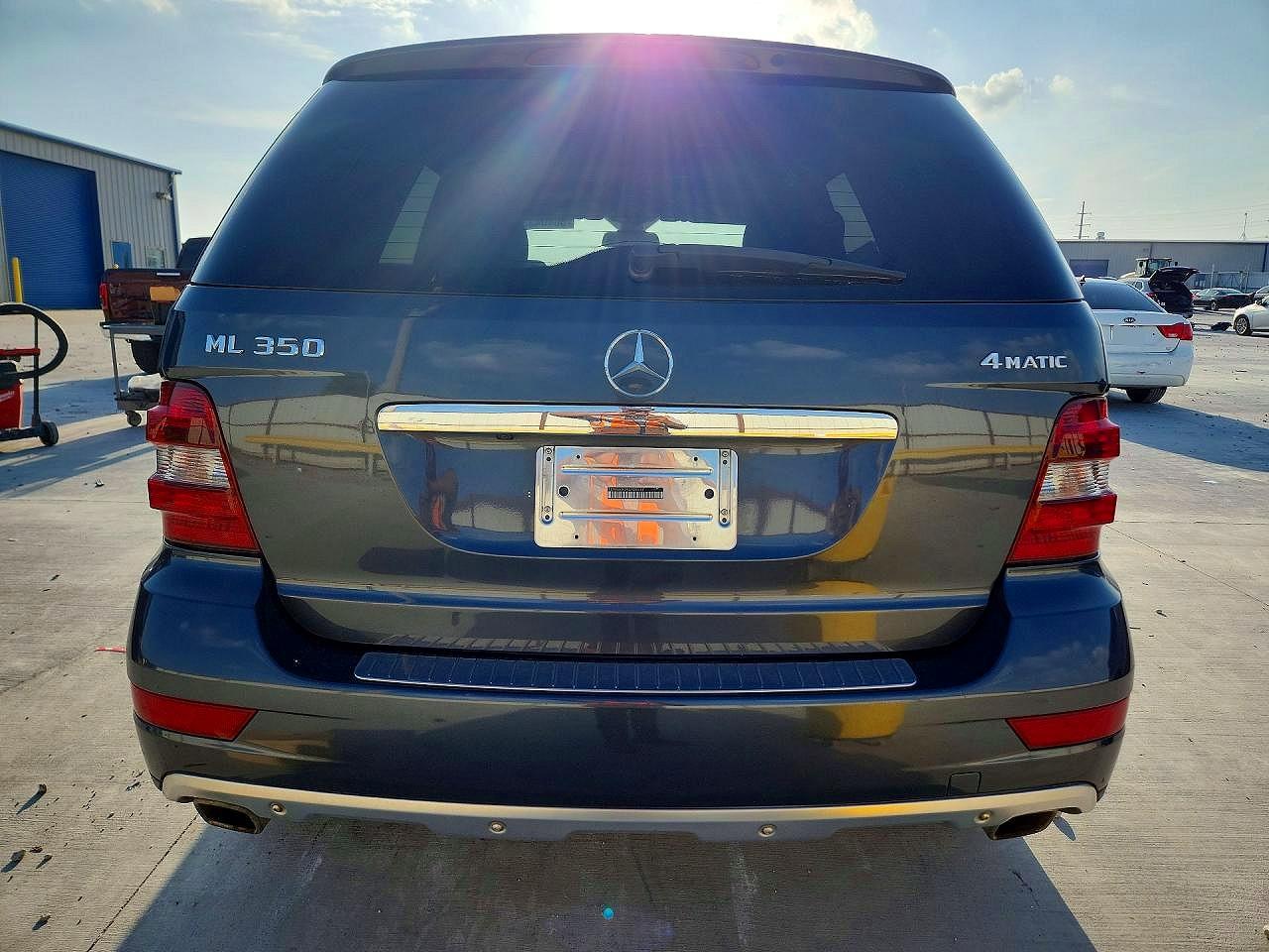2011 MERCEDES-BENZ ML 350 4MATIC photo 11