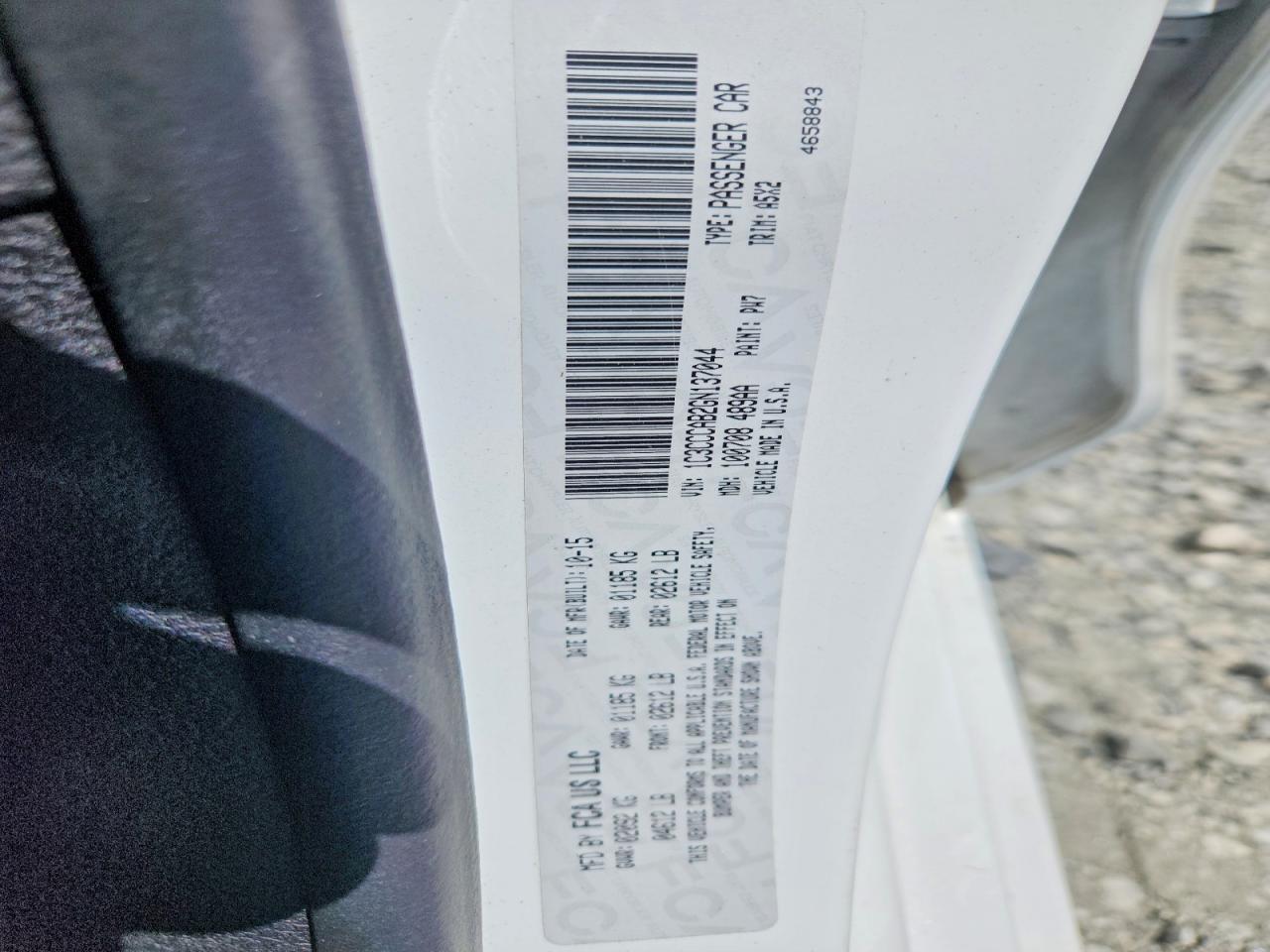 2016 CHRYSLER 200 LIMITED photo 34