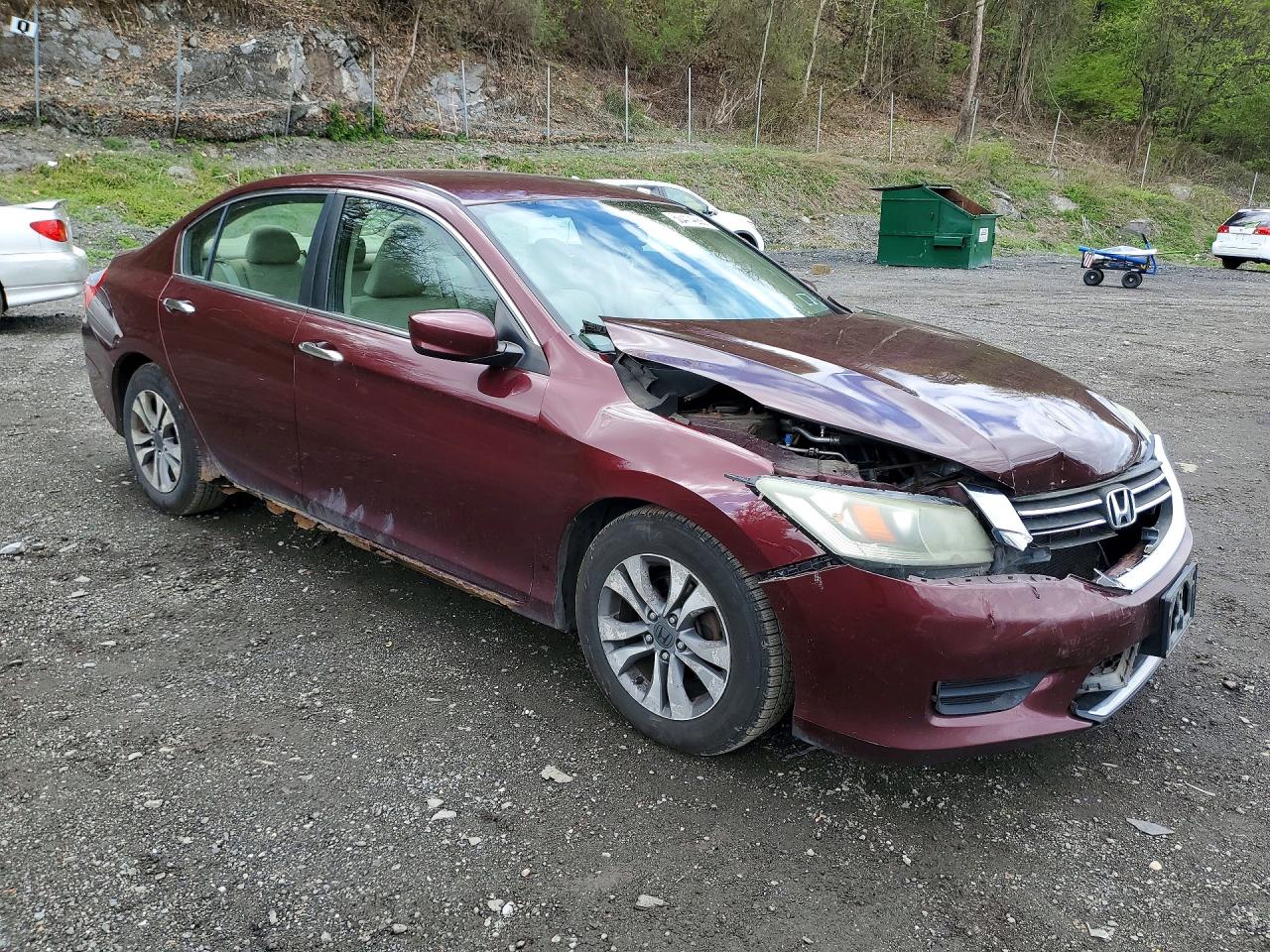 2014 HONDA ACCORD LX photo 7