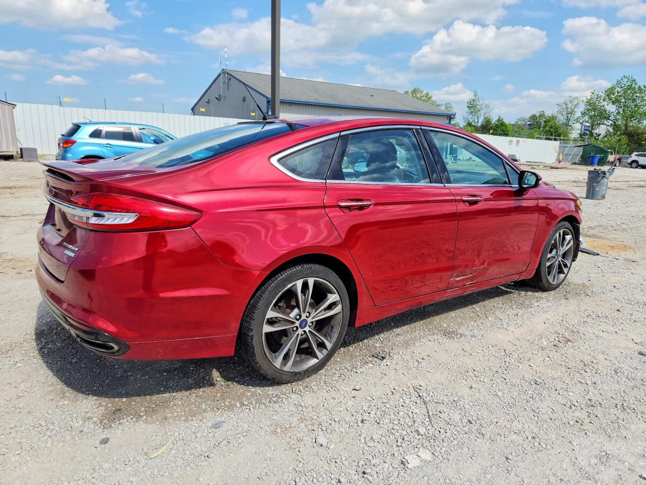 2017 FORD FUSION TITANIUM photo 3