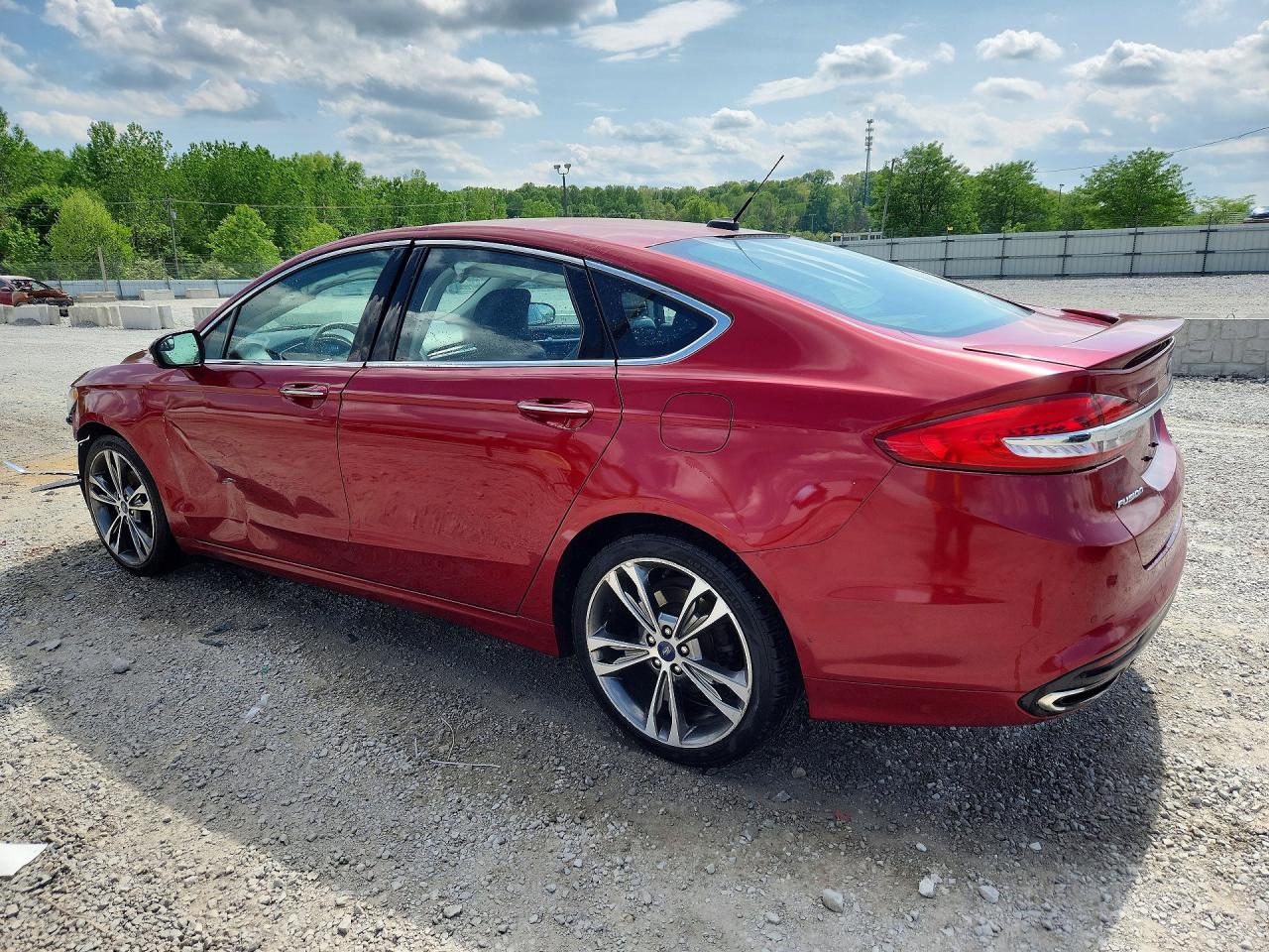 2017 FORD FUSION TITANIUM photo 2