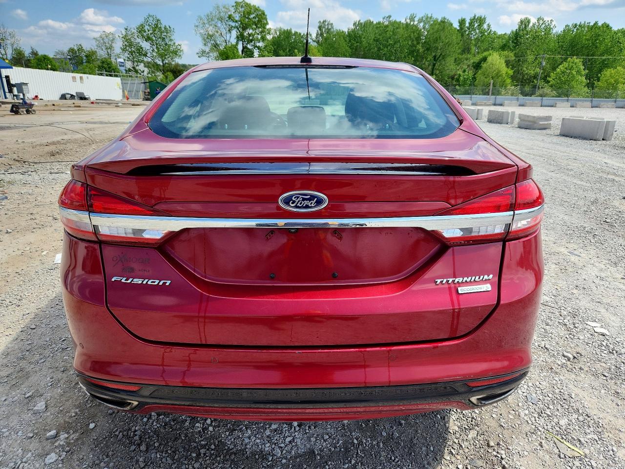 2017 FORD FUSION TITANIUM photo 6