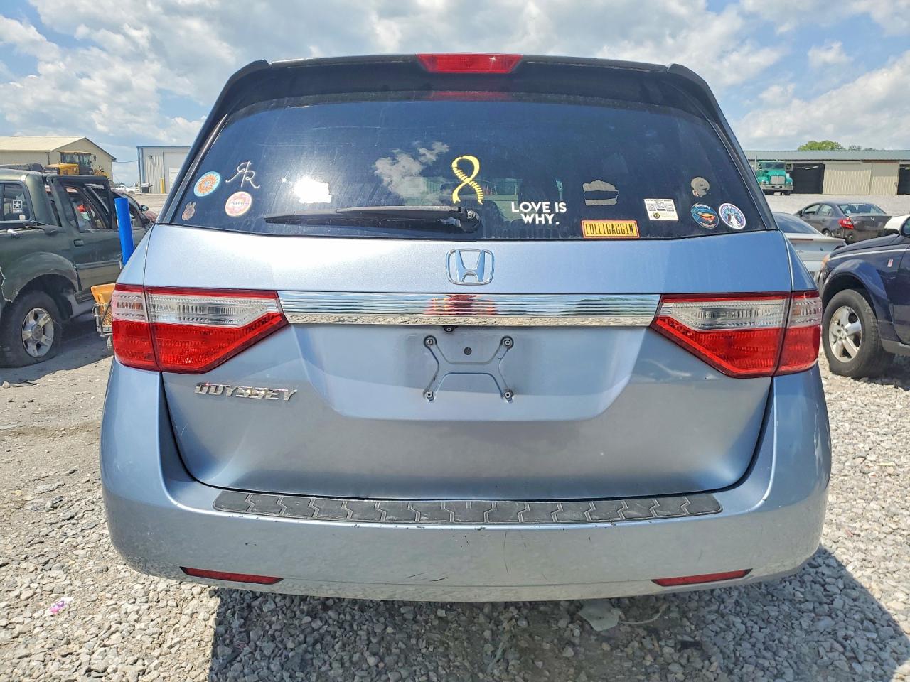 2012 HONDA ODYSSEY EXL photo 11