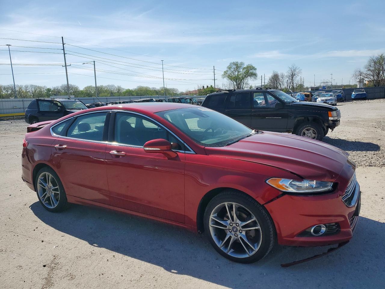 2014 FORD FUSION TITANIUM photo 7