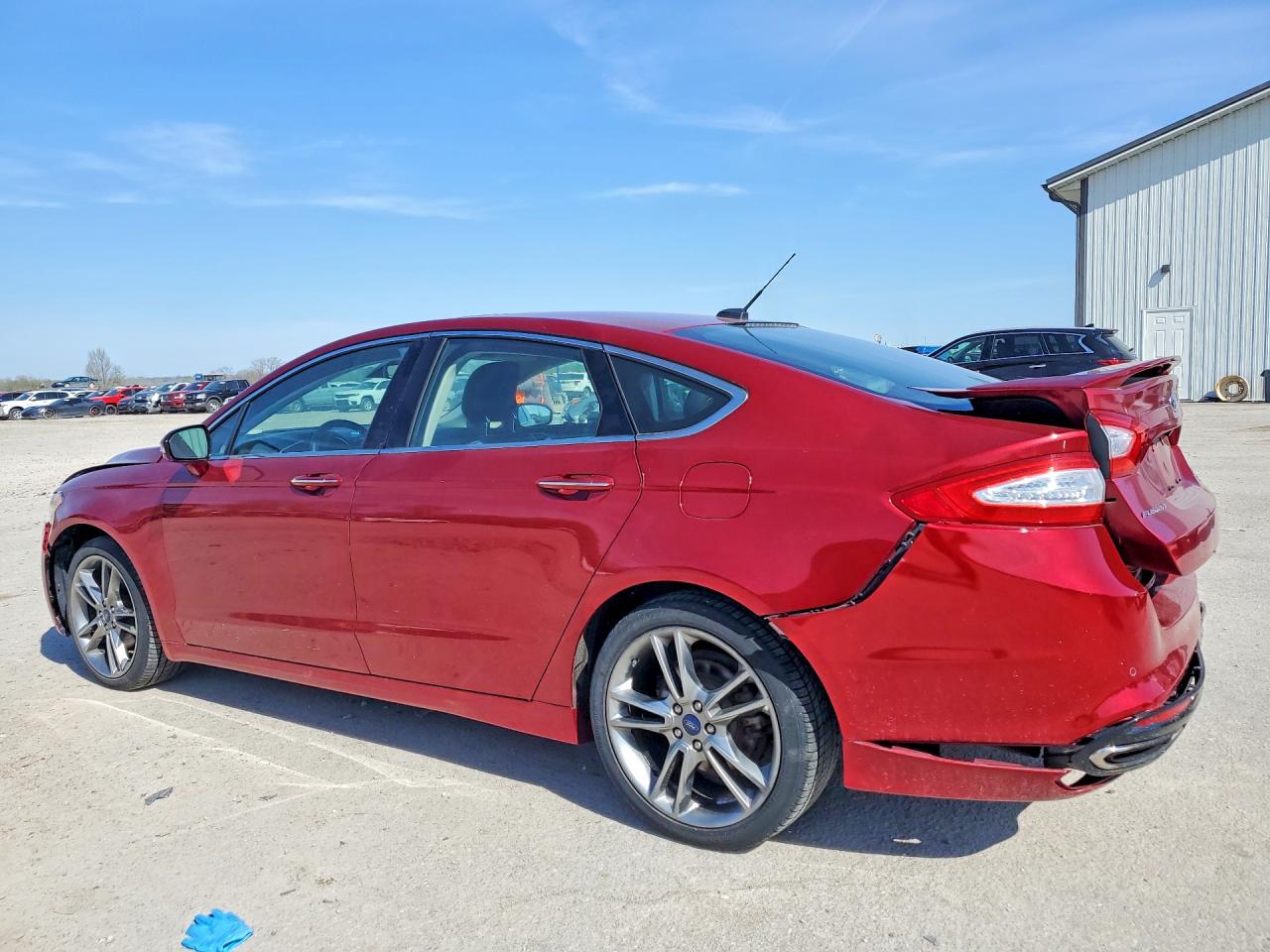 2014 FORD FUSION TITANIUM photo 3