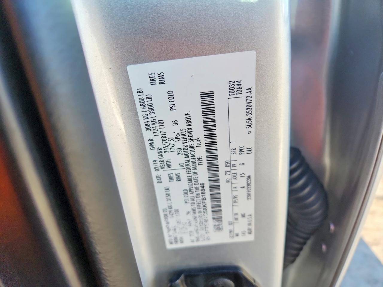 2019 FORD F150 SUPERCREW photo 23