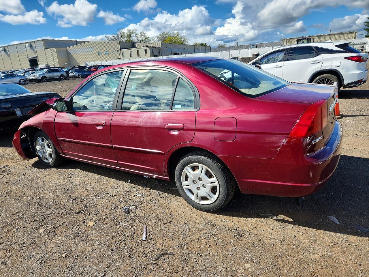 2002 HONDA CIVIC LX photo 2