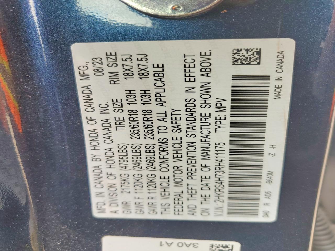 2024 HONDA CR-V EXL photo 25