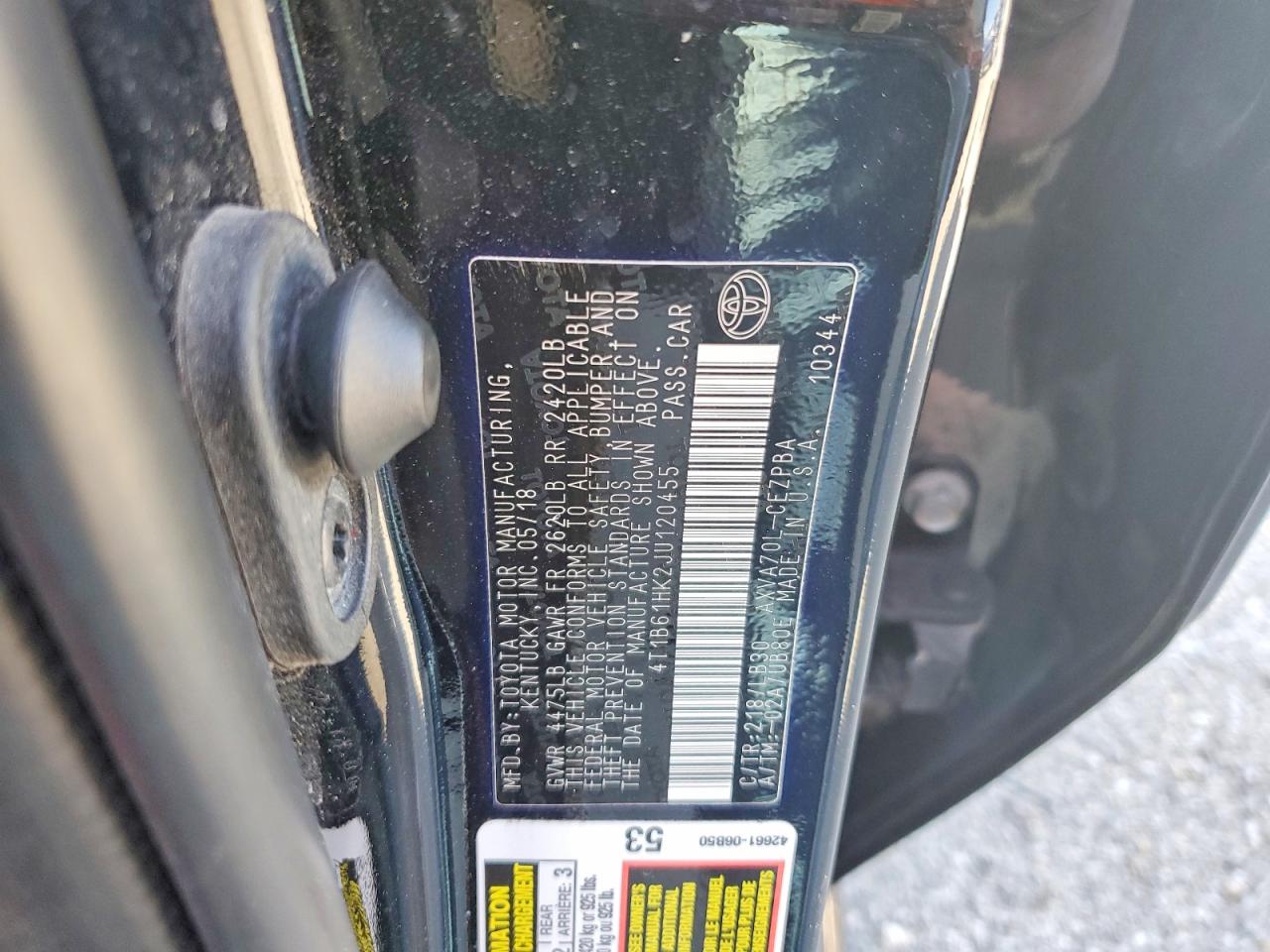 2018 TOYOTA CAMRY XSE photo 23