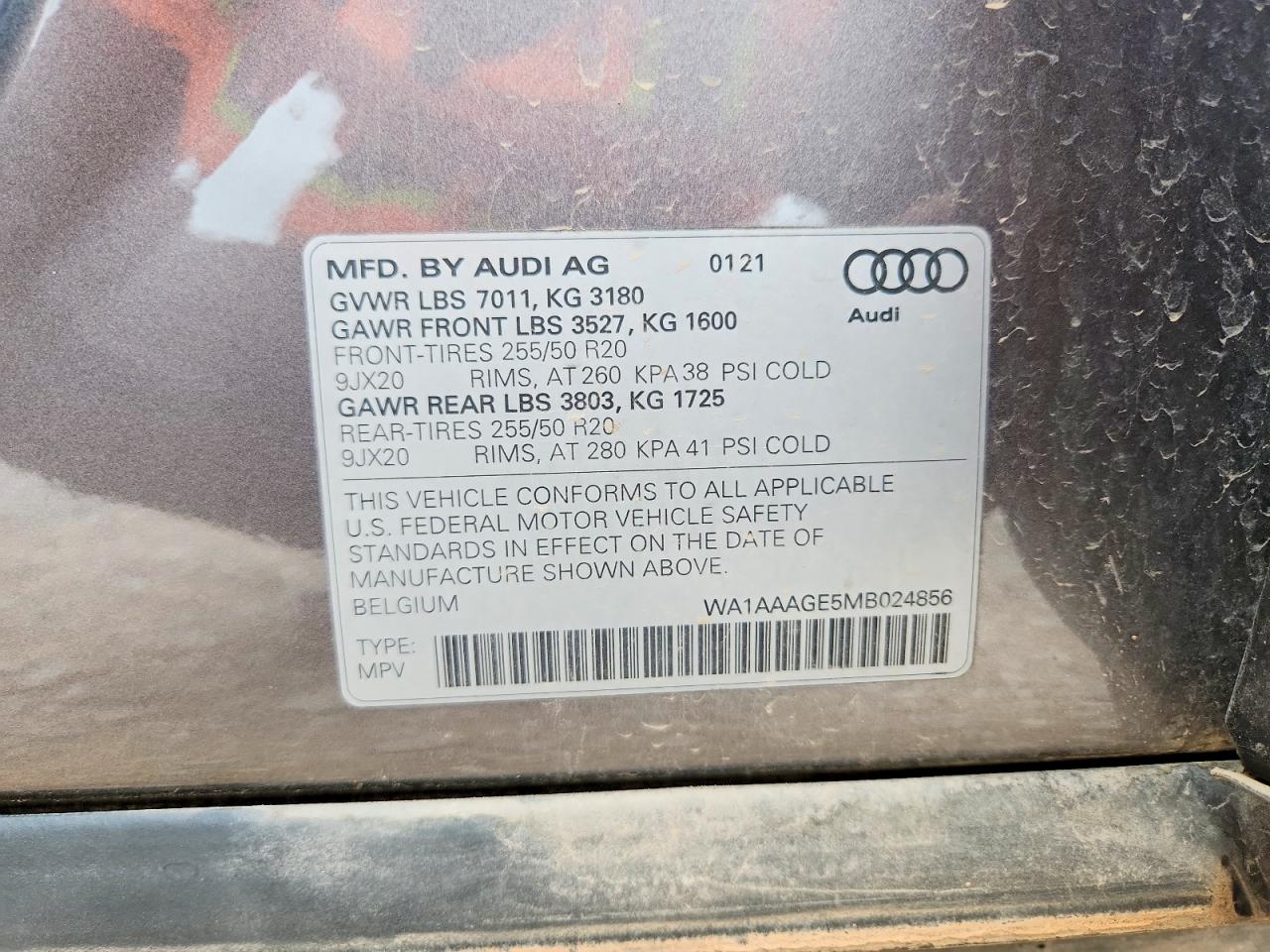 2021 AUDI E-TRON PREMIUM photo 25