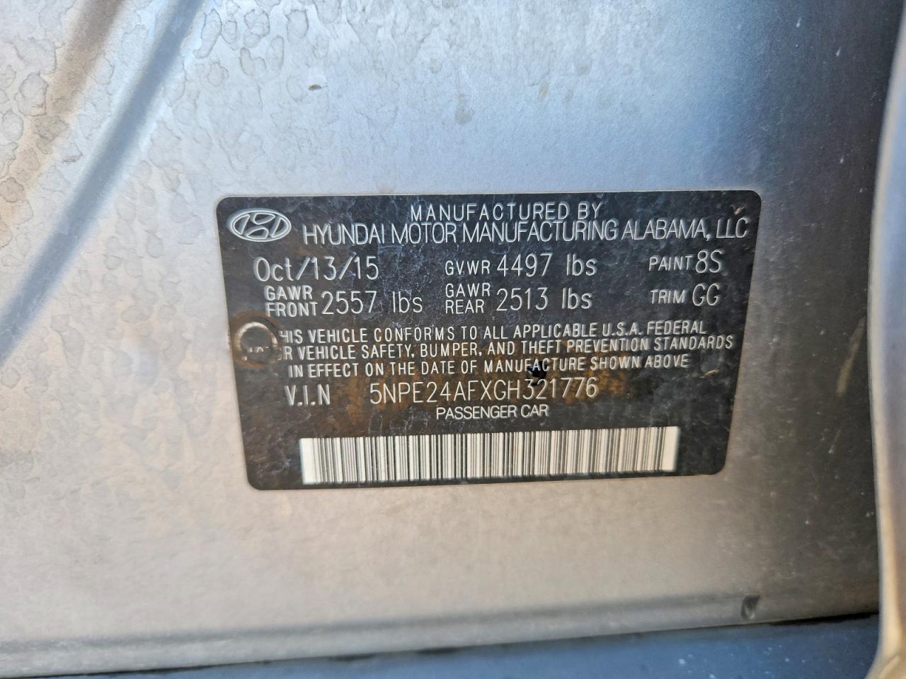 2016 HYUNDAI SONATA SE photo 23