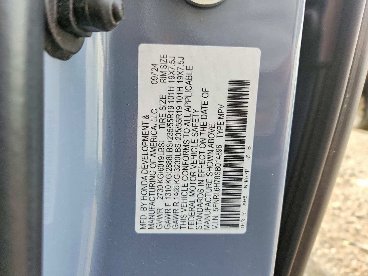 2025 HONDA ODYSSEY SPORT-L photo 13