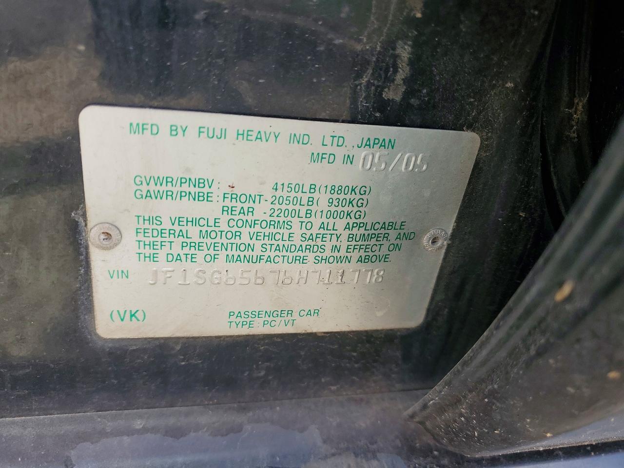 2006 SUBARU FORESTER 2.5X LIMITED photo 25